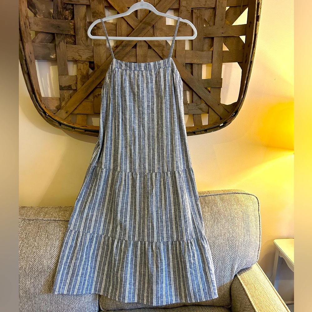Roxy Striped Dress - Size Medium